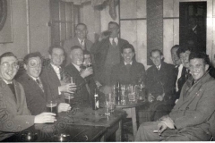 Before the fire: members enjoy an evening in the original Far Cotton Working Men's Club