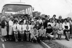 Far Cotton Working Men's Club - the Ladies Outing to Southend-on-Sea  in 1969