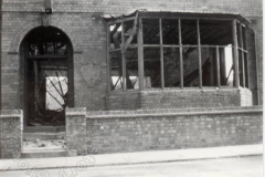 The original Far Cotton Working Men's Club building after the 1959 fire