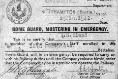 Home Guard documents