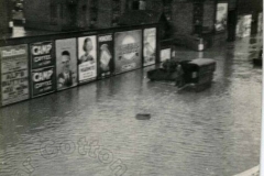 Matthews Yard, Cotton End - 1939 Flood