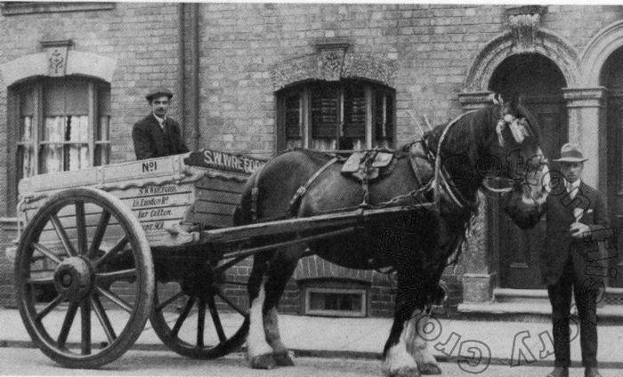 Wreford's cart in 1904